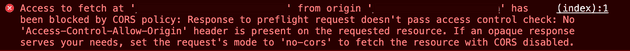 cors